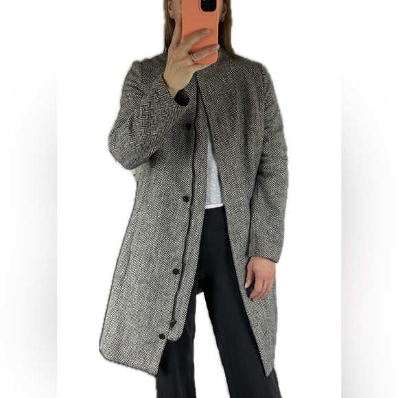 Houndstooth pea coat - Picture 4 of 4